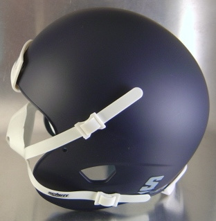 Matte Navy Schutt XP Mini Football Helmet Shell 